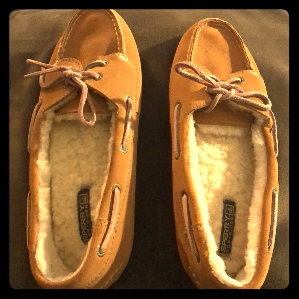 Tan Mocassian Slippers